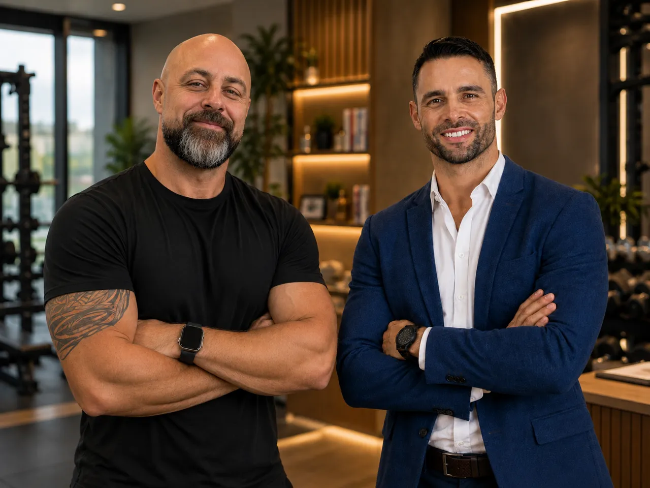 Tobias Estivalete e Braian Cordeiro, profissionais do Projeto Verão